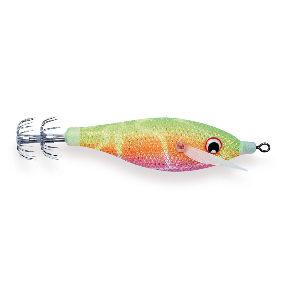 Lo squid AKAMI SENKO TOTO rappresenta un’esca d’alta qualità perfetta per la pratica dell’Eging. Con un corpo che emana luce, una rivestitura in materiale robusto e un’imbottitura interna di piombo, questo calamaro è stato progettato per catturare seppie, calamari e polpi. È robusto e adatto anche alle condizioni di pesca più difficili. Grazie alla sua luminosità, riesce a catturare l’attenzione delle prede. Disponibile in due dimensioni e colori collaudati, si adatta alle necessità di qualsiasi pescatore, migliorando l’esperienza di pesca e rendendo la cattura più appagante.