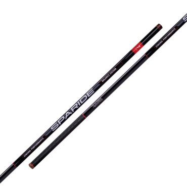 Alcedo Sparide Fissa caratterizzata da un profilo ultra sottile in carbonio Toray da 30T e da un’azione di punta che ne esalta la sua straordinaria potenza. Ideale per la pesca bolognese. Disponibile in due metrature da 6 e 7 metri con impugnatura antiscivolo.