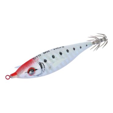 DTD Ball Zebra Transparent Totanara Luminosa con Effetto Olografico Oro o Argento - Pinne in Silicone Attivo - WHITE
