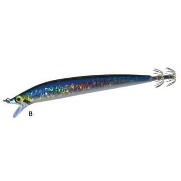 DTD Sardina Calamari un artificiale creato per la pesca a traina ai calamari. Disponibile in 4 colorazioni ad hologramma per 2 grammature.