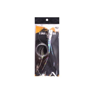 Montatura Sugoi TUNA EXPRESS Octopus 16,5 cm – Traina d’altura per predatori pelagici - SILVER BLACK