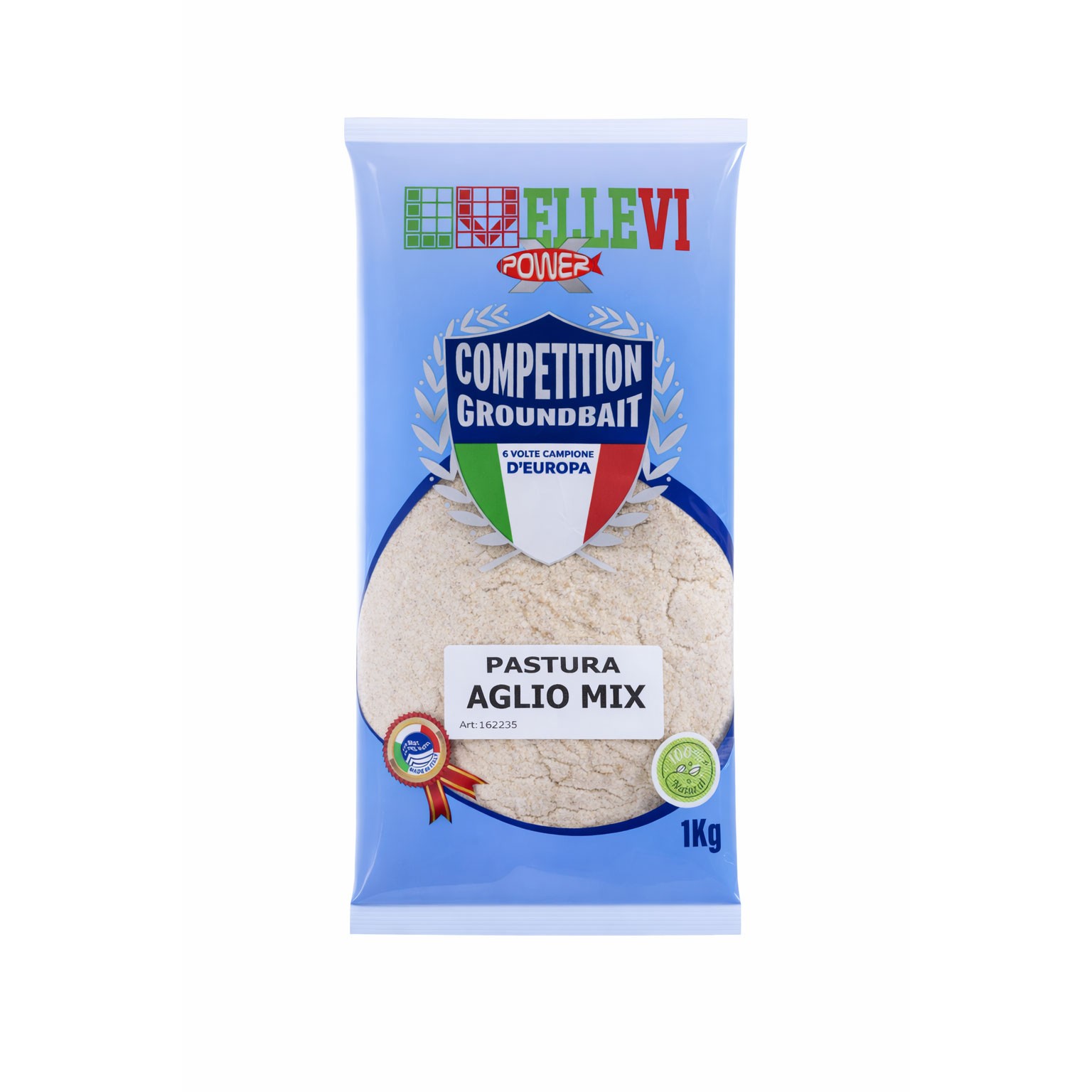 Un aroma potente e irresistibile che fa la differenza. La Pastura ELLEVI Aglio Mix è una miscela bilanciata, pensata per attirare una grande varietà di pesci, sia predatori che di fondo. Il suo aroma distintivo, unito a una formula ricca di attrattori naturali, agisce come una calamita. È l'esca ideale per le giornate in cui vuoi distinguerti e ottenere risultati eccezionali, garantendo catture sia in acque dolci che salate. Peretta per Pesca al colpo, Bolognese, Gallegiante, al colpo,passata,agonismo, feeder, fondo, ledgering.