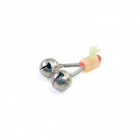 Campanello con porta starlight, struttura in metallo e platsica.