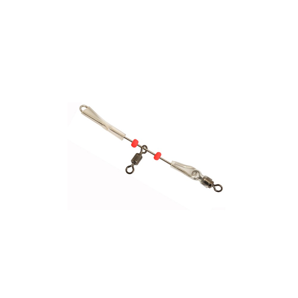Sele Mini Trave, attacco da surf ed il beach ledgering realizzato in acciaio inox. Consente grandi distanze e riduce al minimo i grovigli.