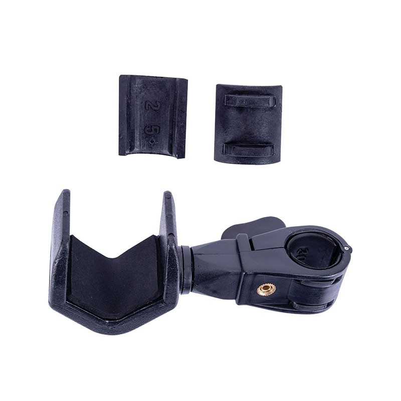 Poggia canna regolabile per panchetti con struttura in plastica resistente, interno in soffice gomma che evita graffi alle canne.
Dimensioni (cm): 9 X 18 X 5.5