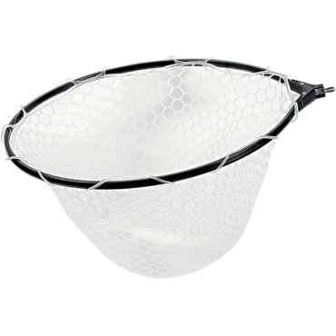 Pratica testa di guadino appositamente progettata per ridurre al minimo lo stress e i danni ai pesci catturati. La rete termoplastica a base di gomma offre flessibilità e morbidezza, garantendo la protezione delle squame e della pelle dei pesci durante la cattura e il rilascio.Questo tipo di rete è progettata per essere più delicata rispetto ai materiali più rigidi o abrasivi, contribuendo a garantire che il pesce venga maneggiato con cura e possa essere rilasciato nel suo ambiente senza subire danni eccessivi. Perfetta da utilizzare in combinazione con Sele Andromeda o altri manici dotati di filettatura.