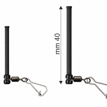 Anti-tangle ideali per il feeder e la pesca da competizione. Grazie alla loro struttura ottenuta con lavorazione dal pieno risultano leggeri e molto resistenti. Non alterano il lancio. Prodotti in due diverse misure.
Busta da 2 pezzi, confezione da 10 buste.