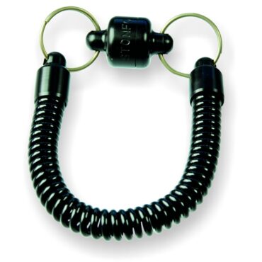 Bottone di servizio con forti magneti per appendere pronto all’uso il guadino, il raffietto o altri accessori. La molla in materiale plastico durevole ha una buona potenza e si estende fino a cm 130.
Busta da 1 pezzo, confezione da 5 buste.