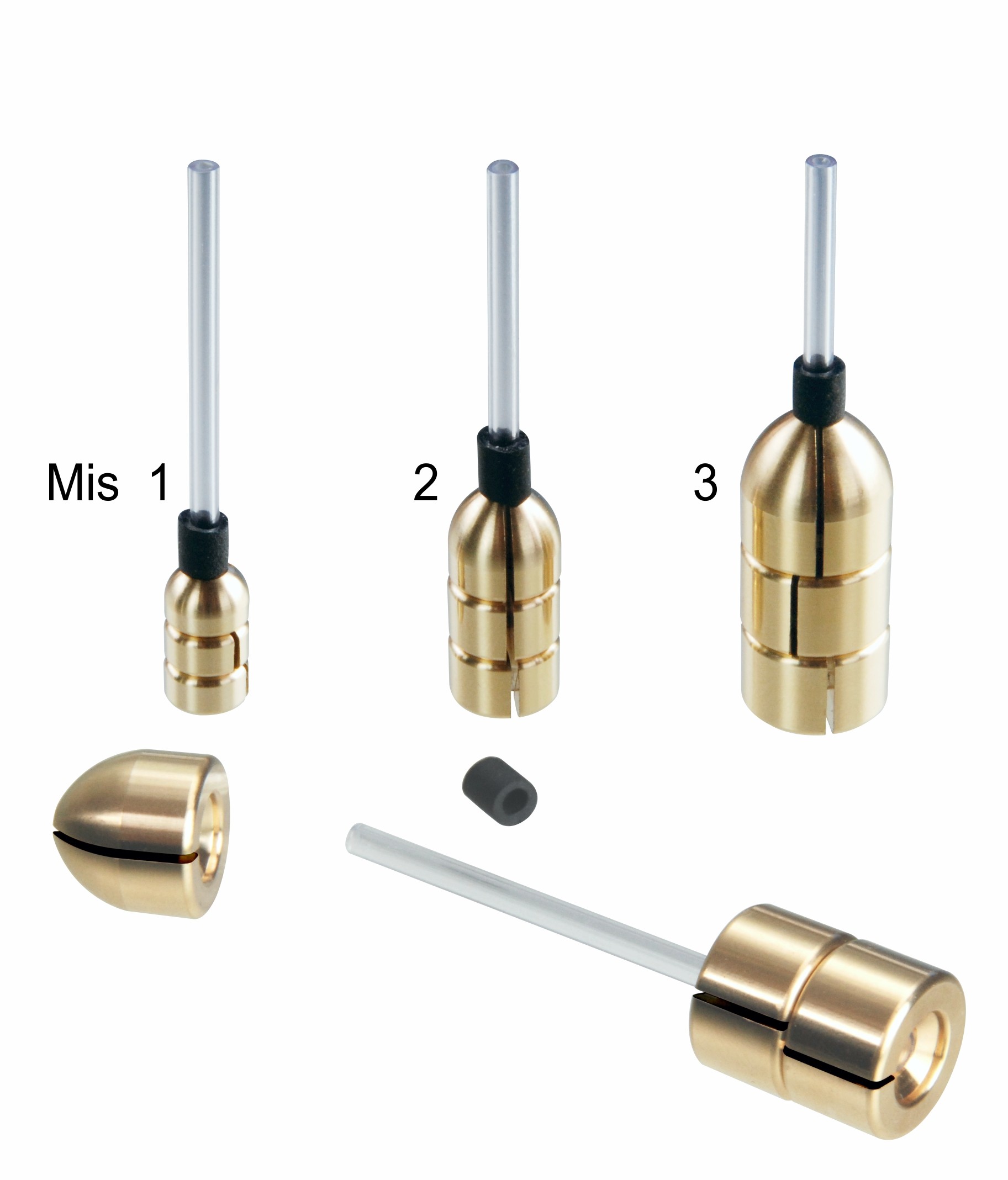 Bullet a peso variabile, ideale per la pesca con esche siliconiche sia con Texas rig che con Carolina rig. Il Bullet è composto da tre parti in ottone che, grazie ad una traccia longitudinale, possono essere tolte o aggiunte sul filo senza tagliarlo. Disponibile in tre diverse misure per una variabilità di peso da 1 a 26 grammi.
Busta da 1 pezzo, confezione da 10 buste.