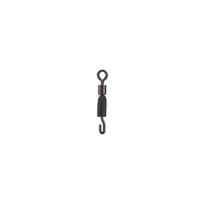 Attacco da pesca STR Rolling Fast, piccolo connettore con tubo in silicone, chiusura facile e sicura.