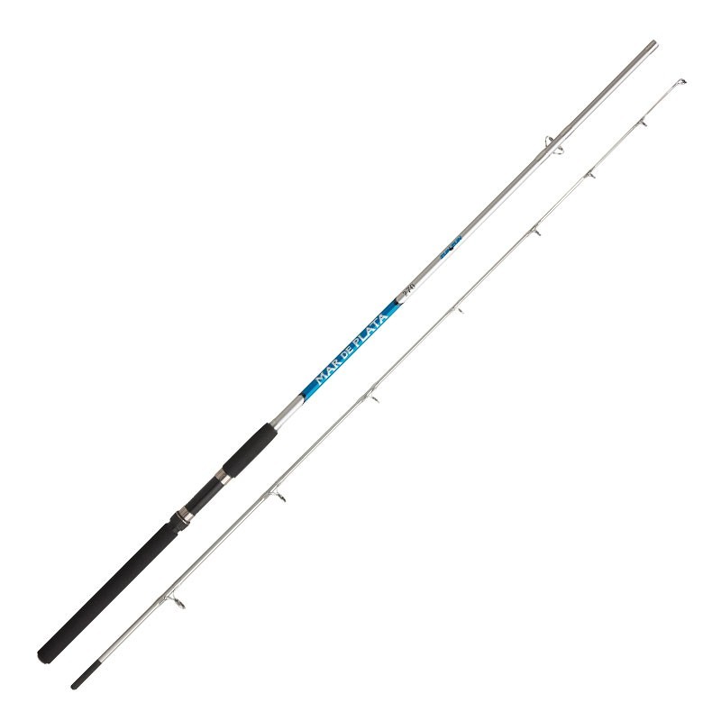 La Canna da pesca, Mar De Plata, è stata realizzata per i pescatori che vogliono iniziare a cimentarsi sia nella pesca da barca, che nello spinning. Il fusto resistente in fibra di vetro, permette una buona flessibilità ed un’elevata precisione nei lanci. L’ impugnatura in Eva schiumata, garantisce una pesca confortevole e piacevole. Montata con anelli legati in pietra TS e portamulinello a vite, offre buone prestazioni nonostante i costi contenuti. Fusto in Composite Carbon Anelli doppio ponte SiC