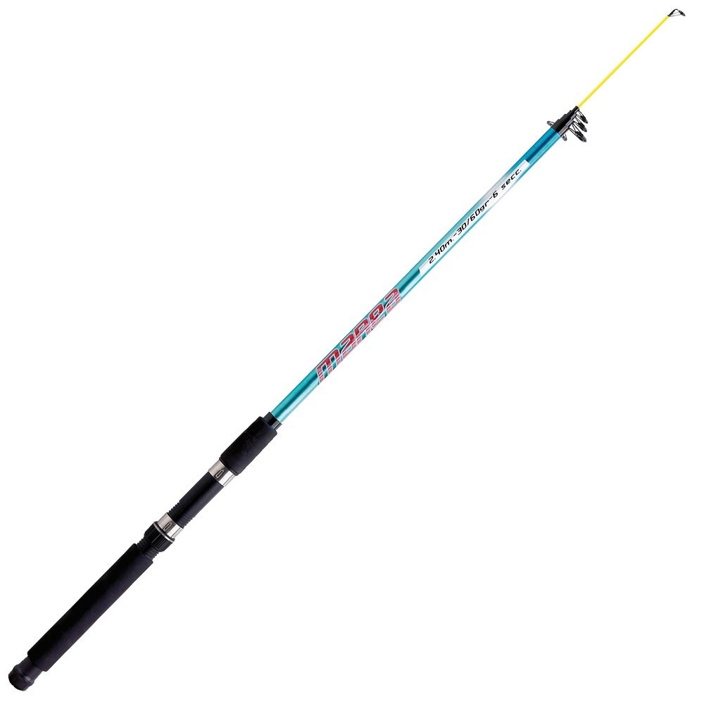 Canna da barca in fibra di vetro con impugnatura in Eva schiumata, assicura resistenza e confort per ore. Le canne da pesca Marea montano anelli a ghiera e porta mulinello a vite. Disponibile in quattro metrature con una potenza di lancio di 30-60 grammi.Poco ingombrante ideale sia in mare che in lago, dotata di salva anelli e fodero in vinile trasparente.Ideale per chi è alle prime armi.Fusto in Fiberglass Anelli a ghieraImpugnatura Eva Schiumata